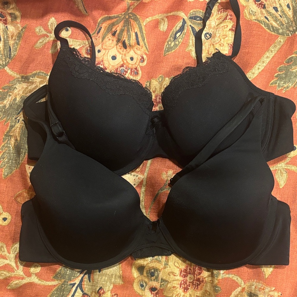 Black Lace Underwire Bra